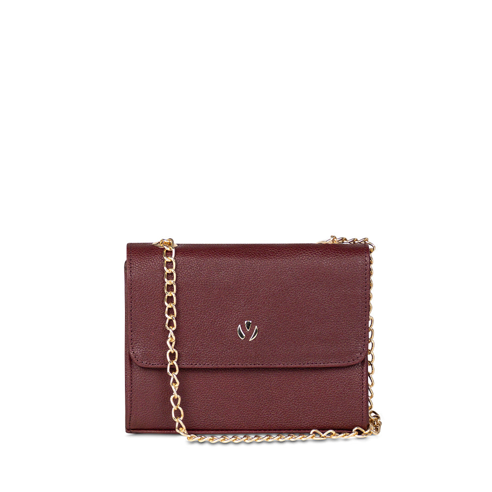 BOLSO TESSA FLOTER VINO