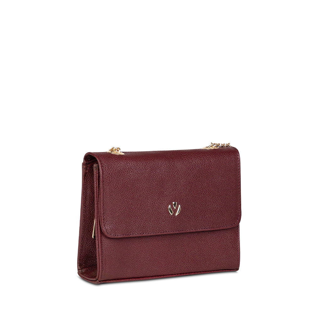 BOLSO TESSA FLOTER VINO