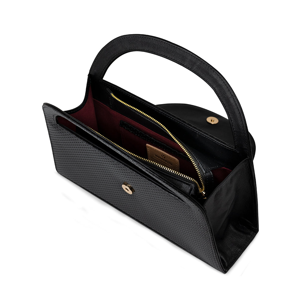 BOLSO PERSEFONE FLOTER PETATILLO NEGRO