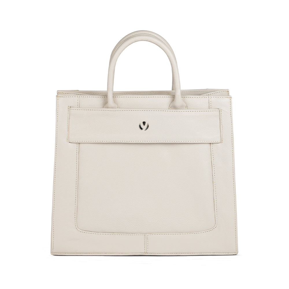 BOLSO VALESKA FLOTER CREMA