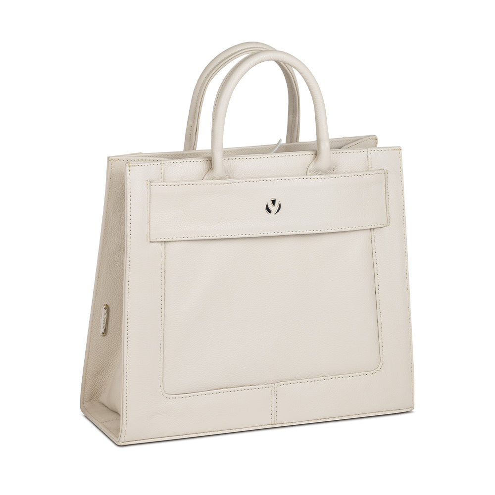 BOLSO VALESKA FLOTER CREMA