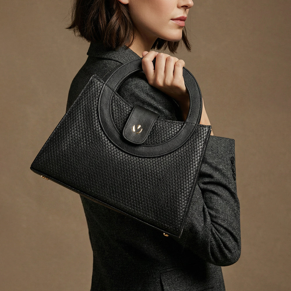 HANDBAG FAUNA PETATILLO NEGRO