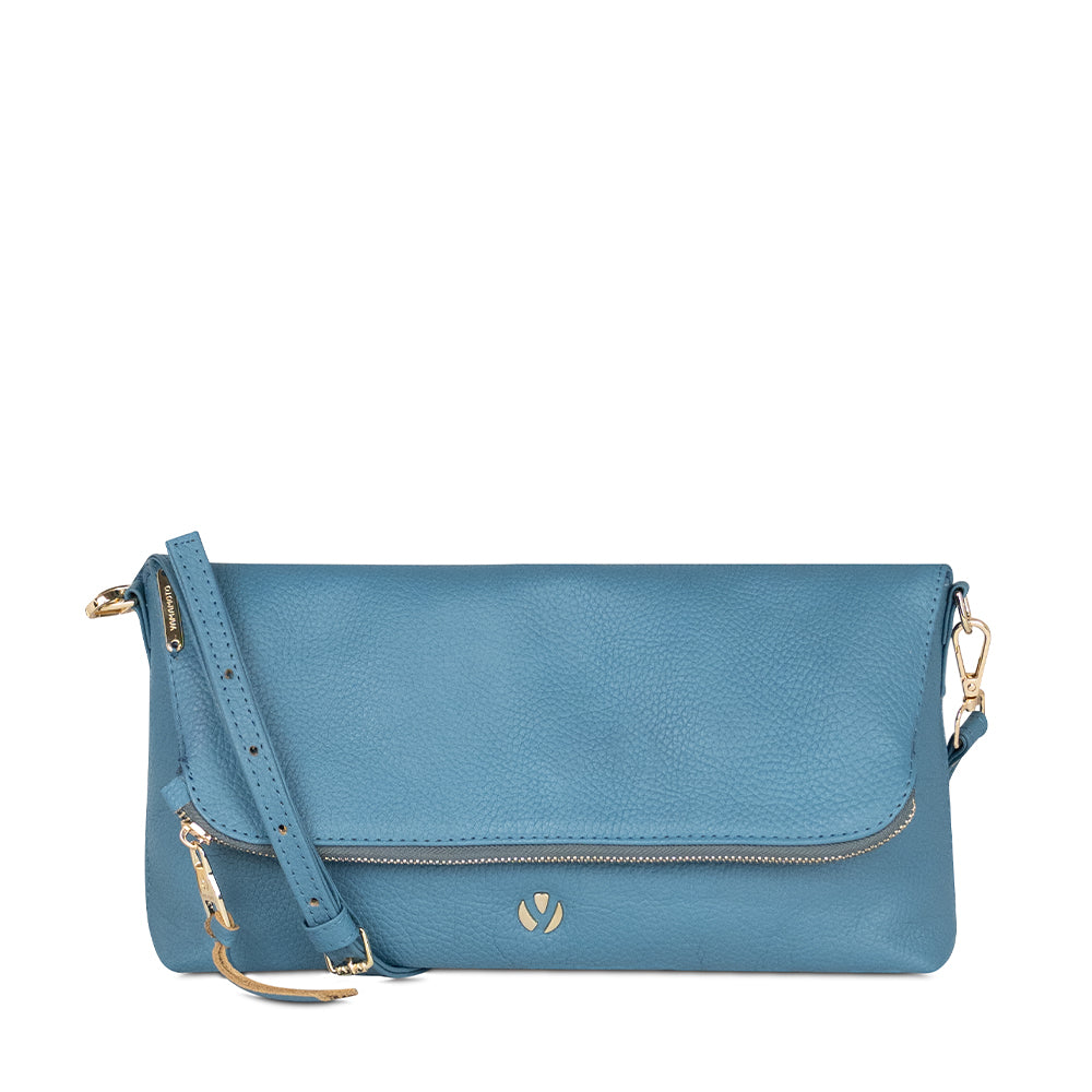BOLSO MILENE BISONTE AZUL CIELO