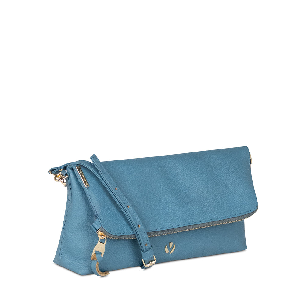 BOLSO MILENE BISONTE AZUL CIELO
